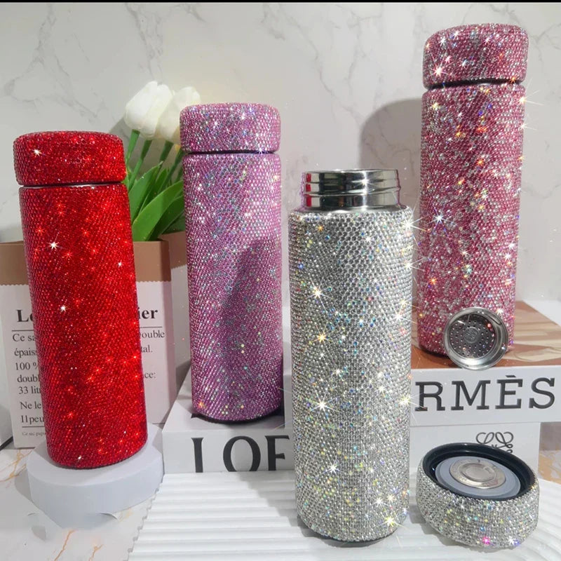 Rhinestone Water Bottles: Where Style Meets Function
