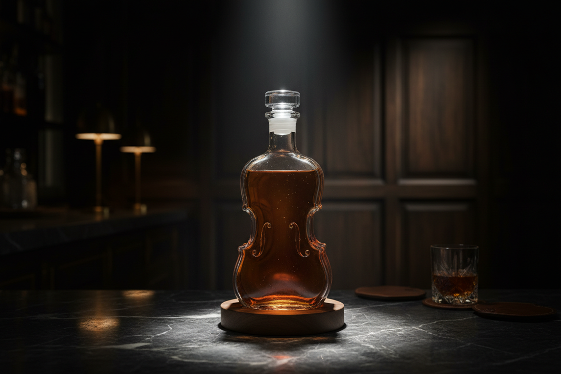 The Violin Whiskey Decanter: Where Art Meets the Art of the Pour