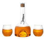 Shark Wine & Whiskey Decanter & Glasses Set - 1000ml